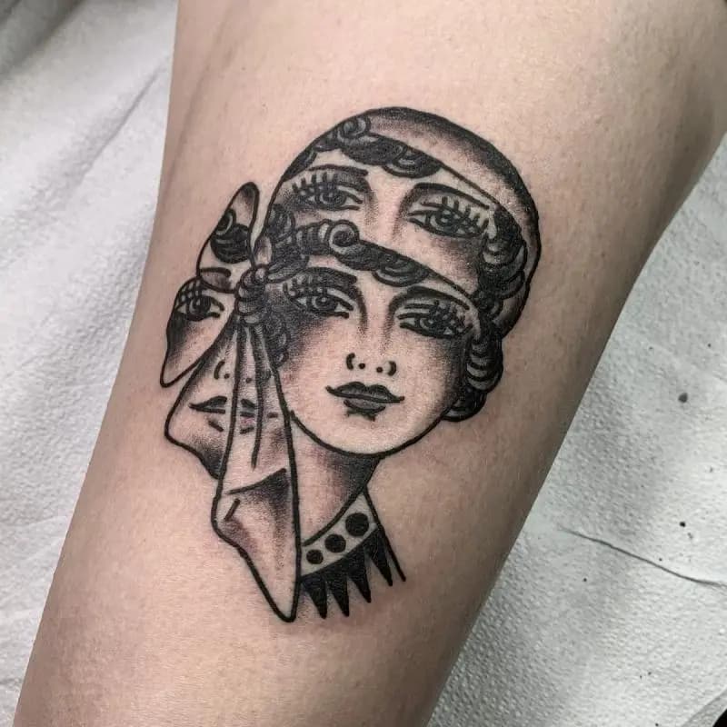 a woman tattoo